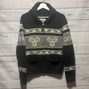 TNA Black and Gray Women's Sweater